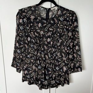 Veronica Beard Silk Blouse Size 4